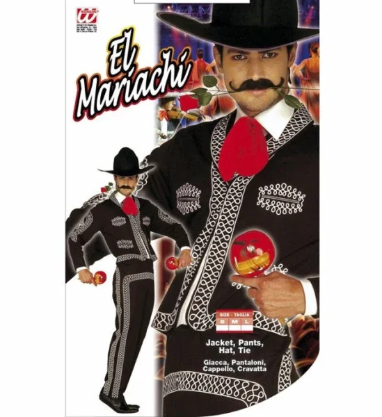 Disfraz de Mariachi Mejicano para Hombre - Image 2