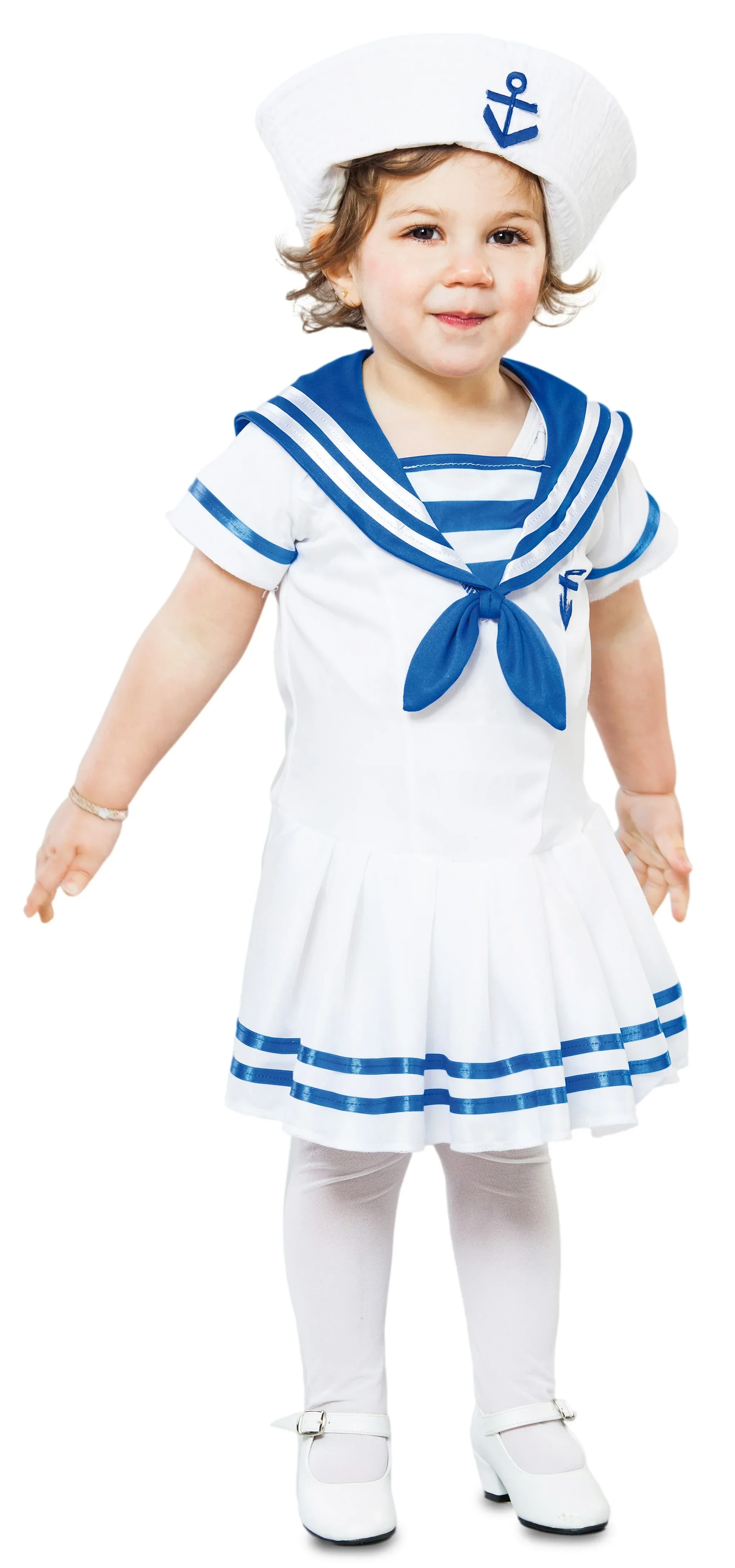 Disfraz de Marinera Blanca para Niña - Image 2
