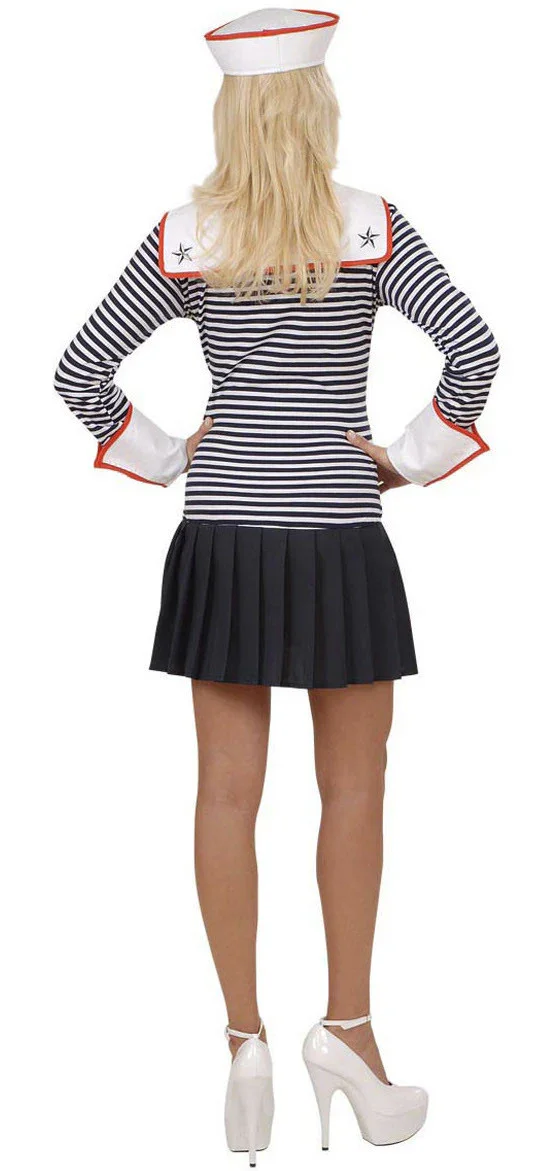 Disfraz de Marinera con Falda para Mujer - Image 2