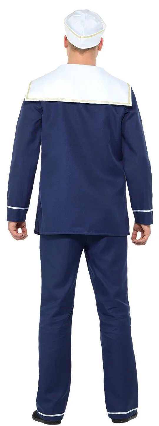 Disfraz de Marinero Azul para Hombre - Image 2