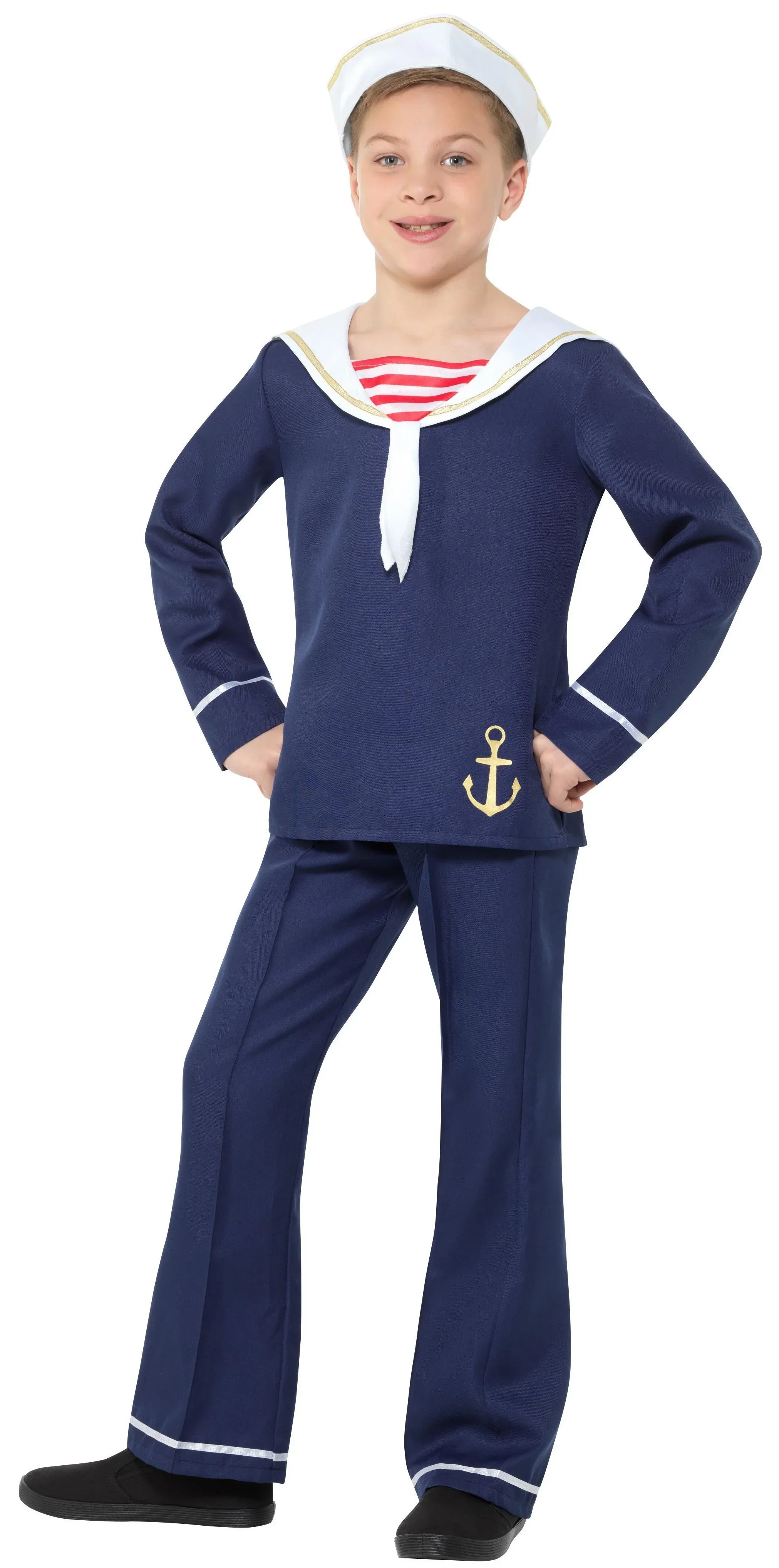 Disfraz de Marinero Azul para Niño - Image 2