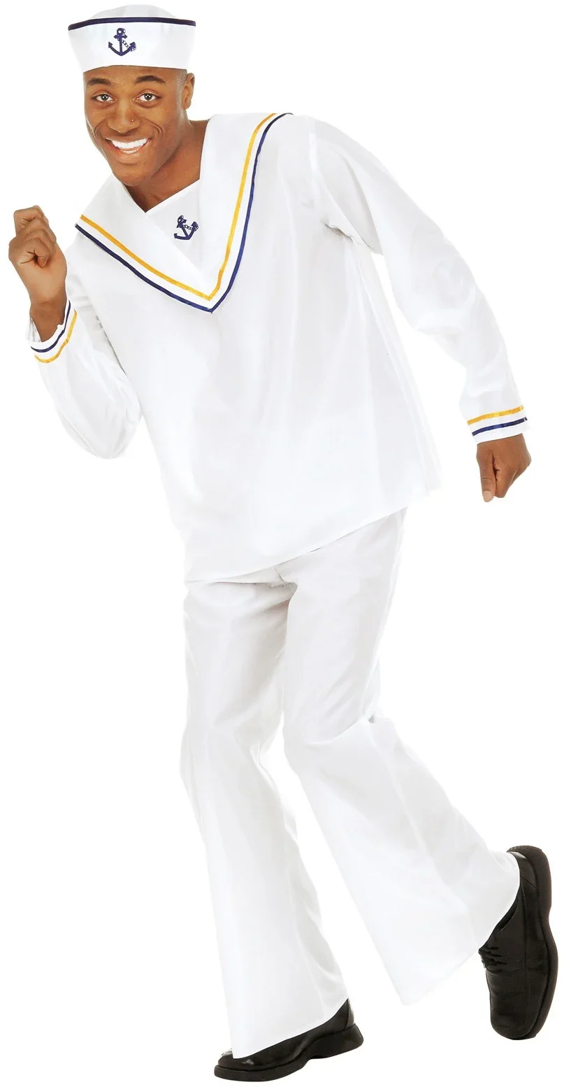 Disfraz de Marinero Blanco para Hombre - Image 2