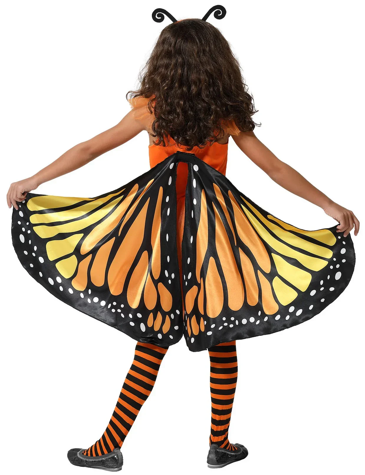 Disfraz de Mariposa Naranja para Niña - Image 2