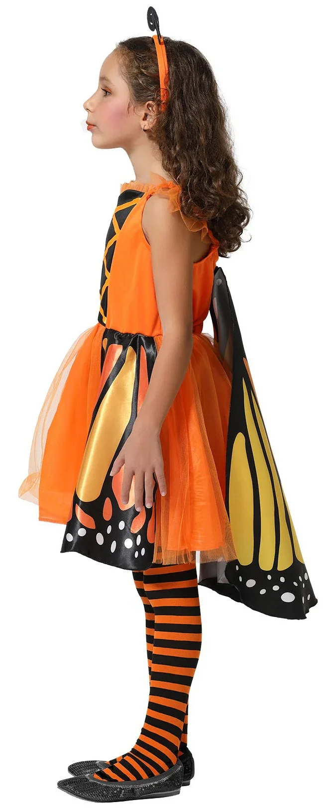 Disfraz de Mariposa Naranja para Niña - Image 3