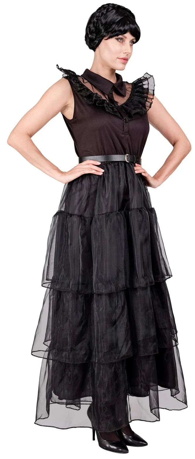 Disfraz de Niña Gótica Elegante Baile para Mujer - Image 4