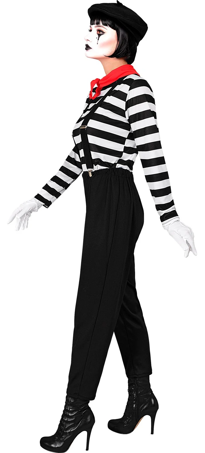 Disfraz de Mimo Clásico para Mujer - Image 3