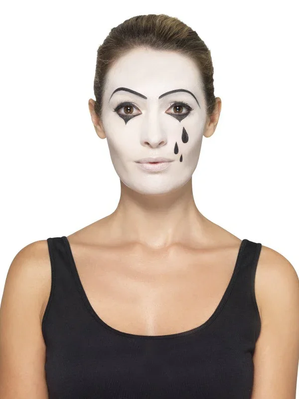 Disfraz de Mimo con Set Maquillaje - Image 8