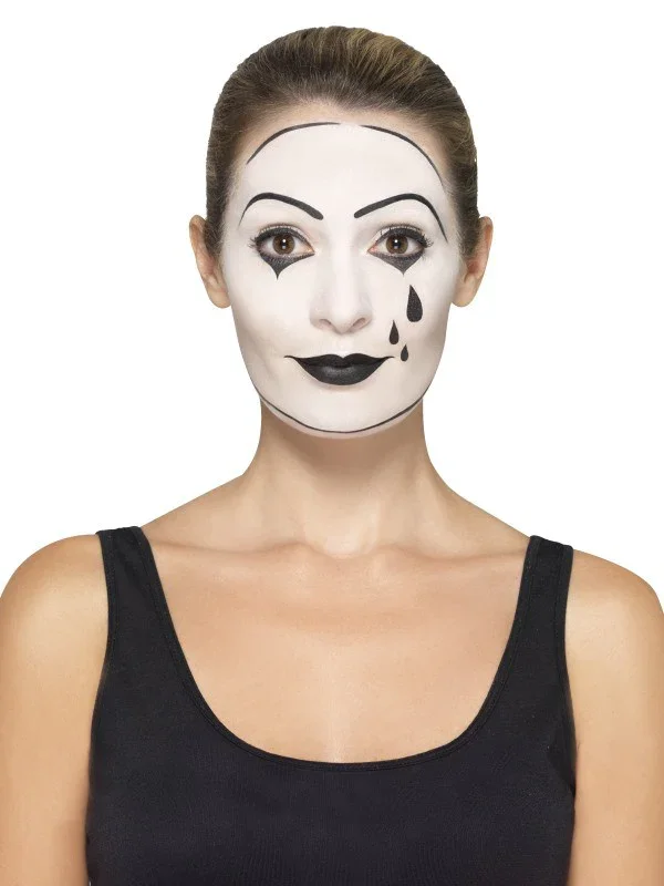 Disfraz de Mimo con Set Maquillaje - Image 9
