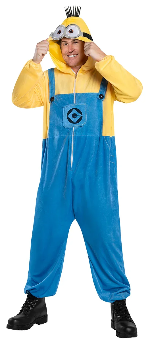 Disfraz de Minion de Peluche para Adulto