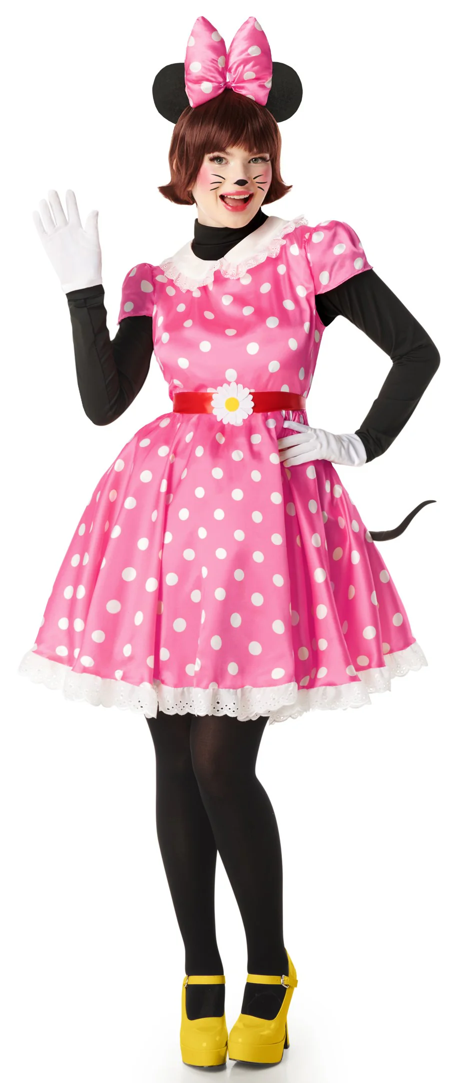 Disfraz de Minnie Mouse Rosa para Mujer