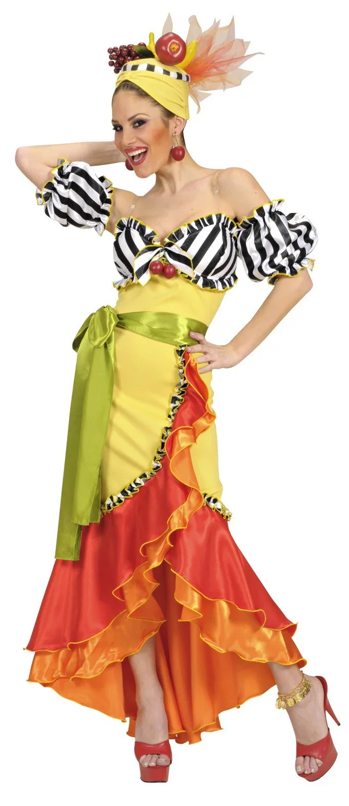 Disfraz de Rumbera Premium para Mujer - Image 2