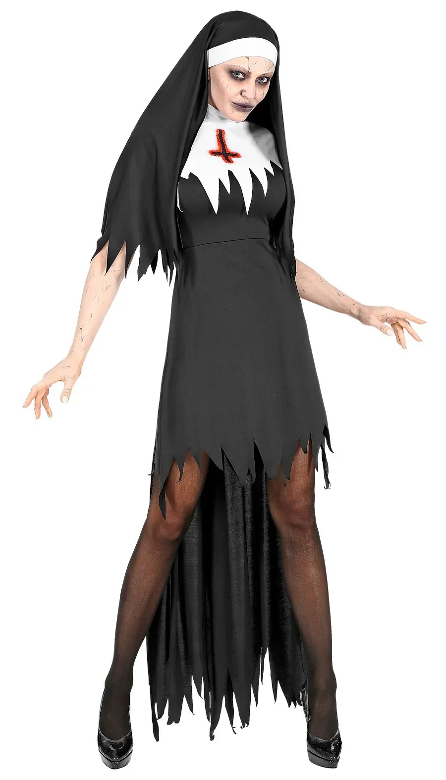 Disfraz de Monja Demoníaca para Mujer - Image 3