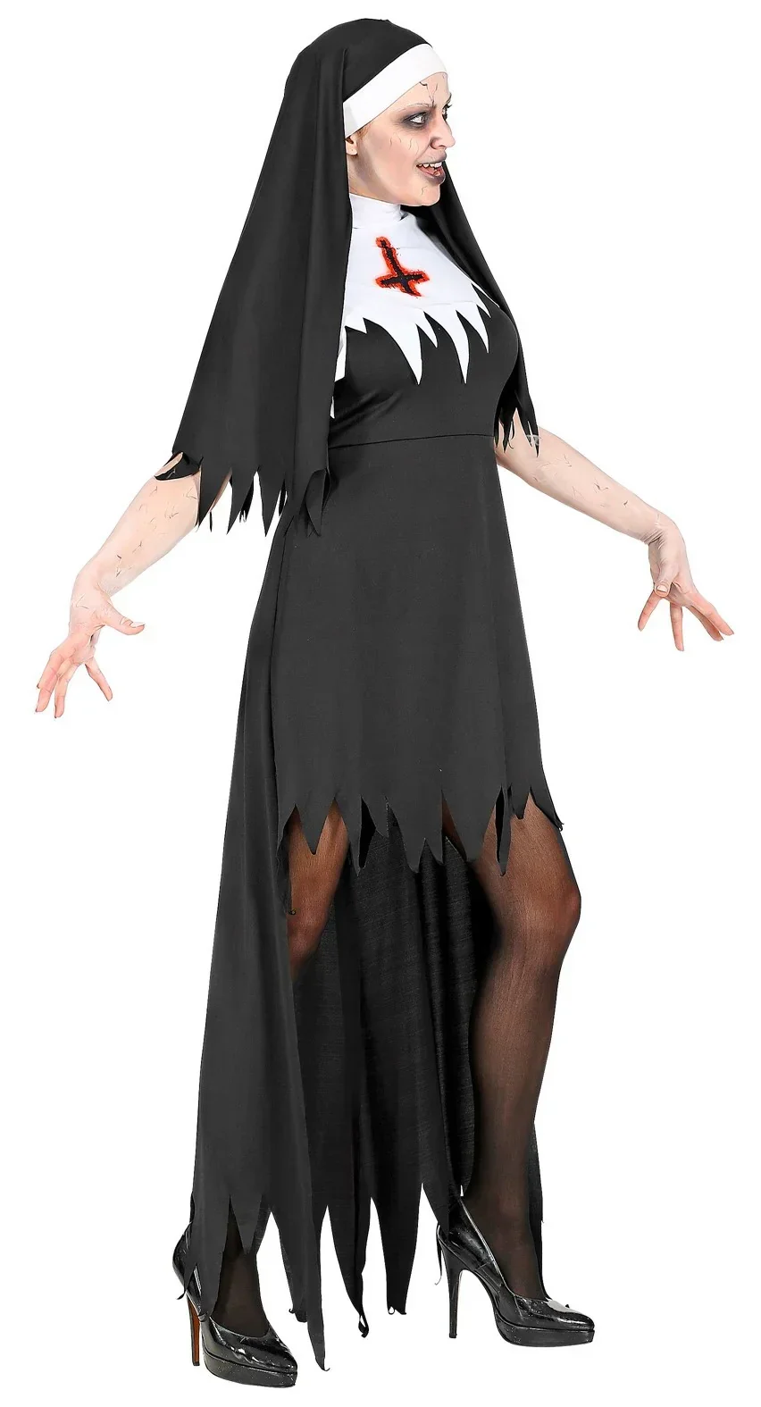 Disfraz de Monja Demoníaca para Mujer - Image 4