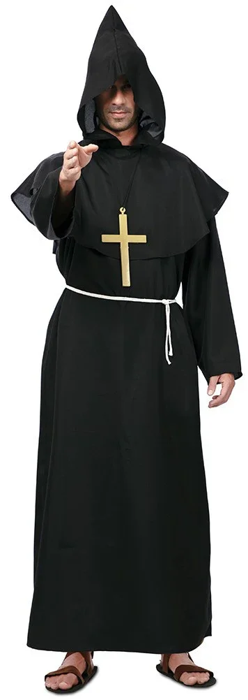 Disfraz de Monje Negro para Hombre - Image 3