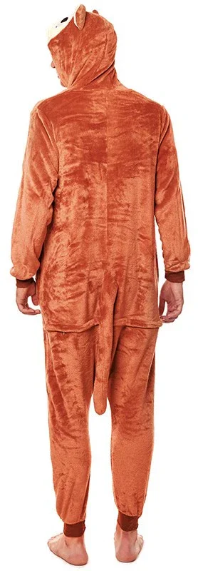 Disfraz de Mono Pijama de Peluche para Adulto - Image 2