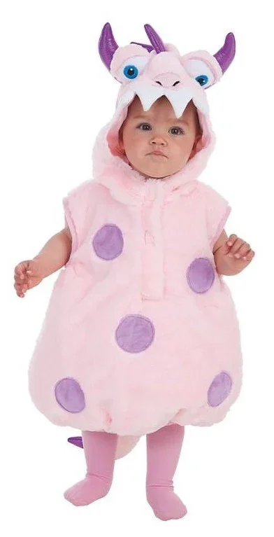 Disfraz de Monstruito Rosa Infantil - Image 2