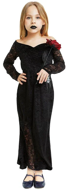 Disfraz de Madre Gótica Elegante para Niña