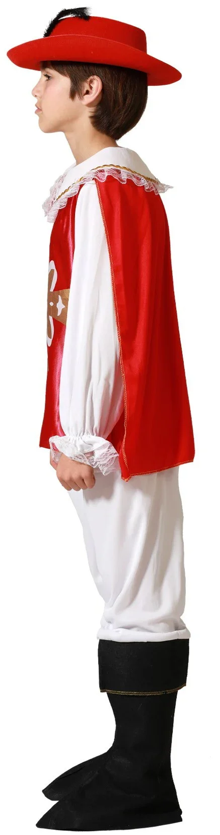 Disfraz de Mosquetero Rojo Infantil - Image 3