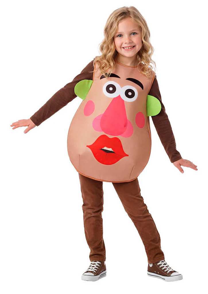 Disfraz Mrs. Potato Sonriente para Niña