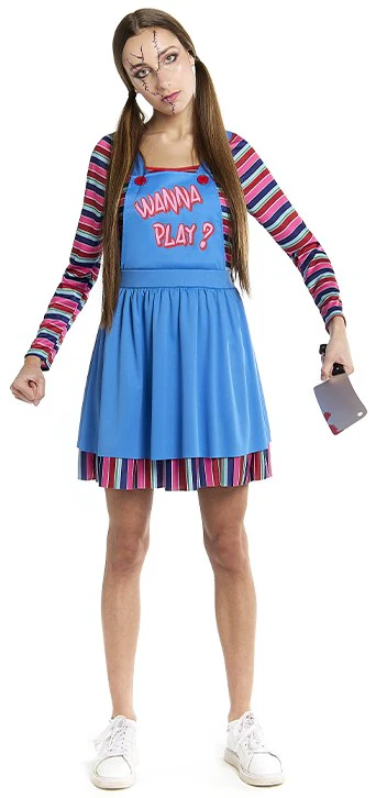 Disfraz de Muñeca Asesina Chucky para Mujer