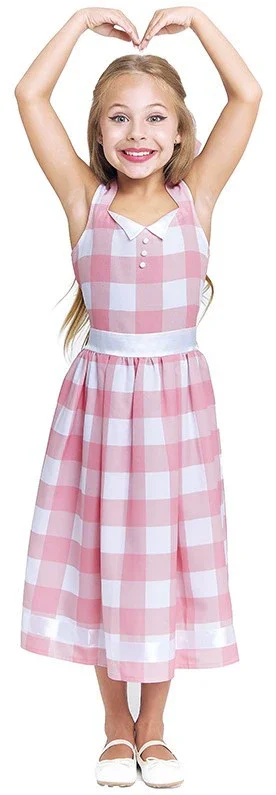 Disfraz de Muñeca Barbie con Vestido Rosa para Niña - Image 3