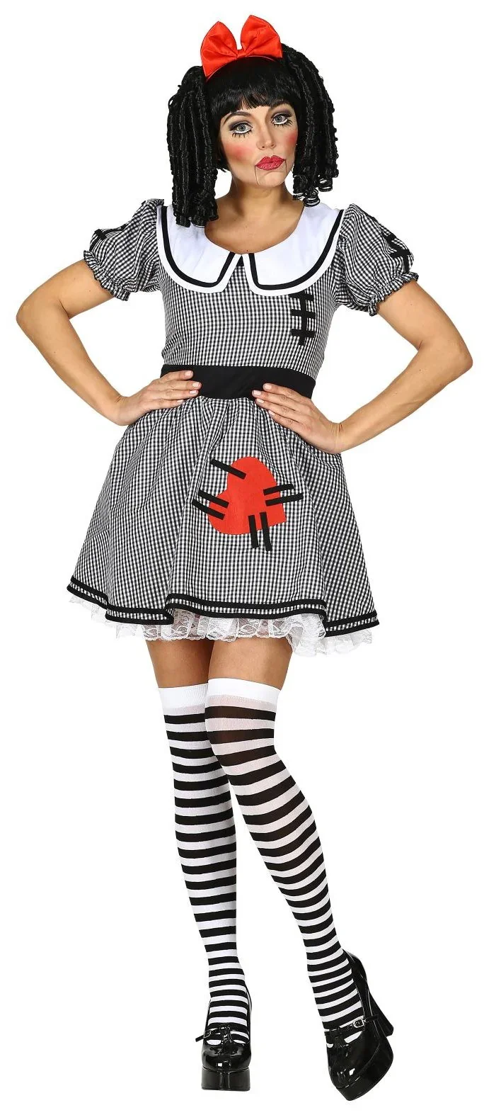 Disfraz de Muñeca de Trapo Siniestra para Mujer - Image 4