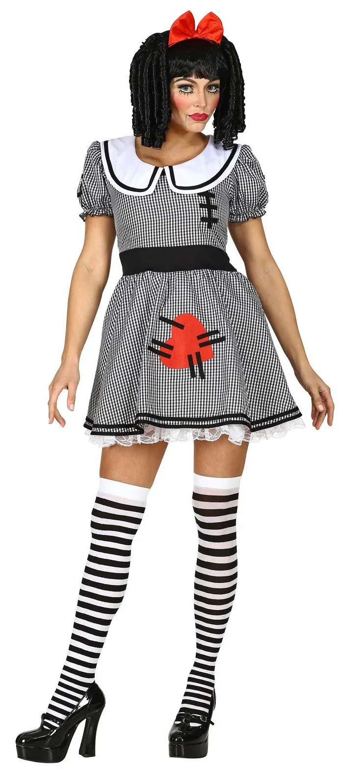 Disfraz de Muñeca de Trapo Siniestra para Mujer - Image 5