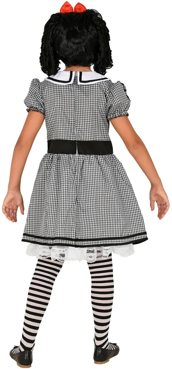 Disfraz de Muñeca de Trapo Siniestra para Niña - Image 2