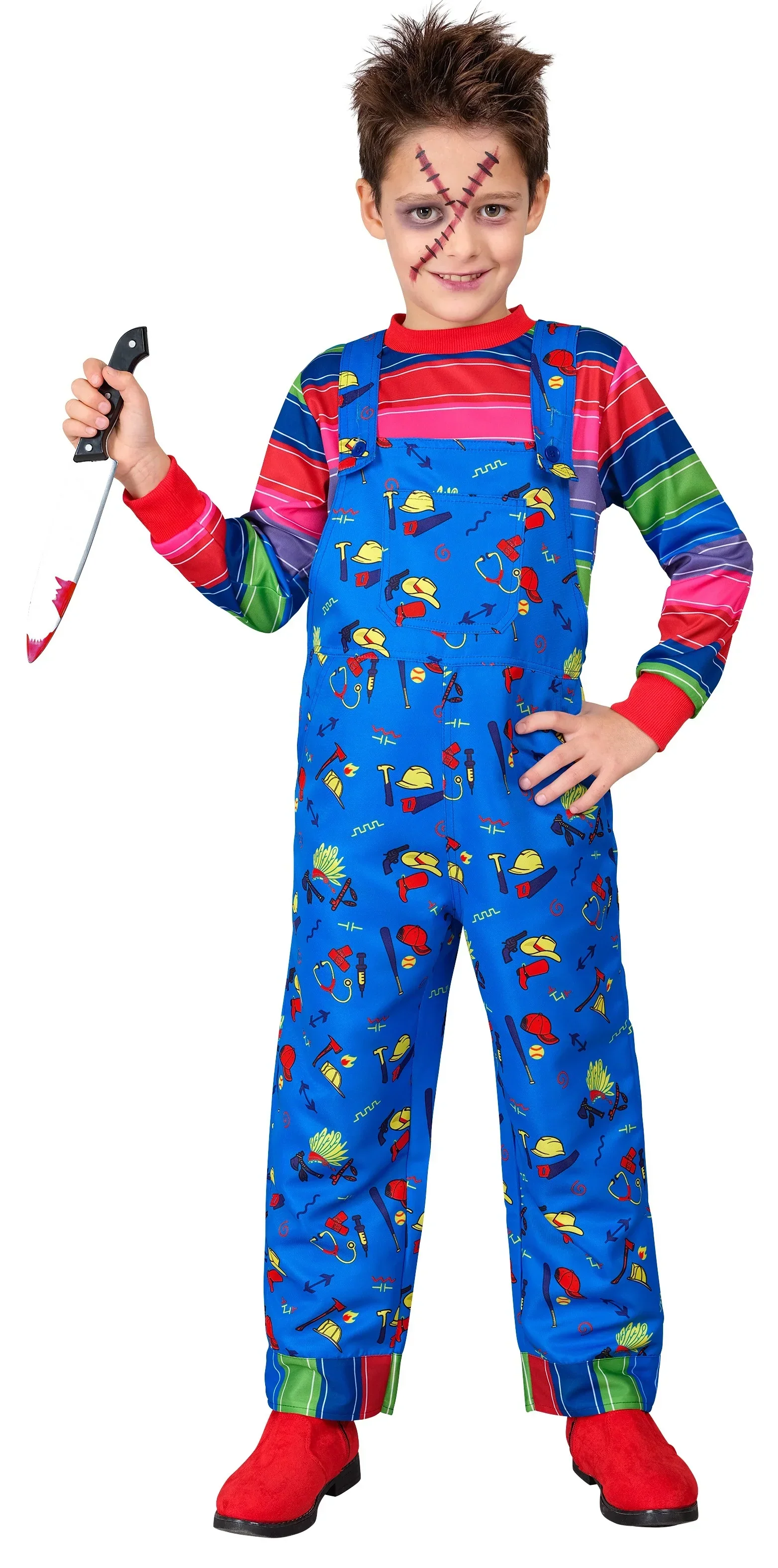 Disfraz de Muñeco Diabólico para Niño