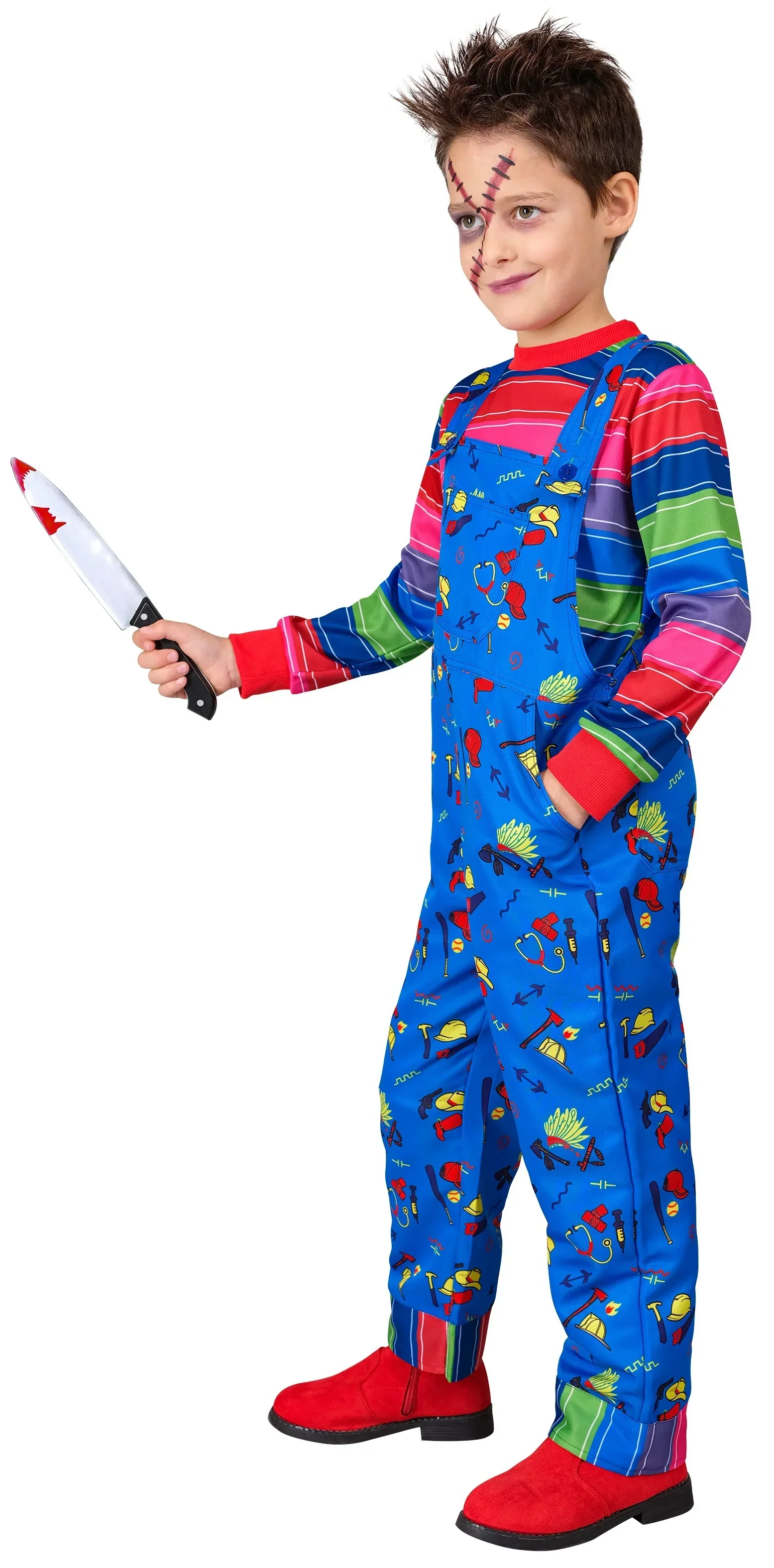 Disfraz de Muñeco Diabólico para Niño - Image 3
