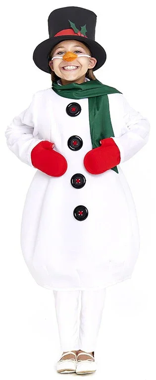Disfraz de Muñeco de Nieve Navideño Infantil - Image 3