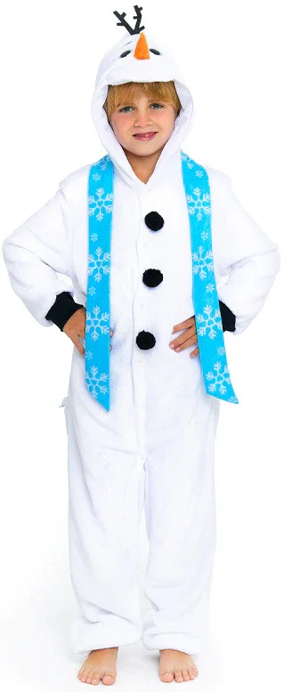 Disfraz Pijama de Muñeco de Nieve Olaf Infantil - Image 3