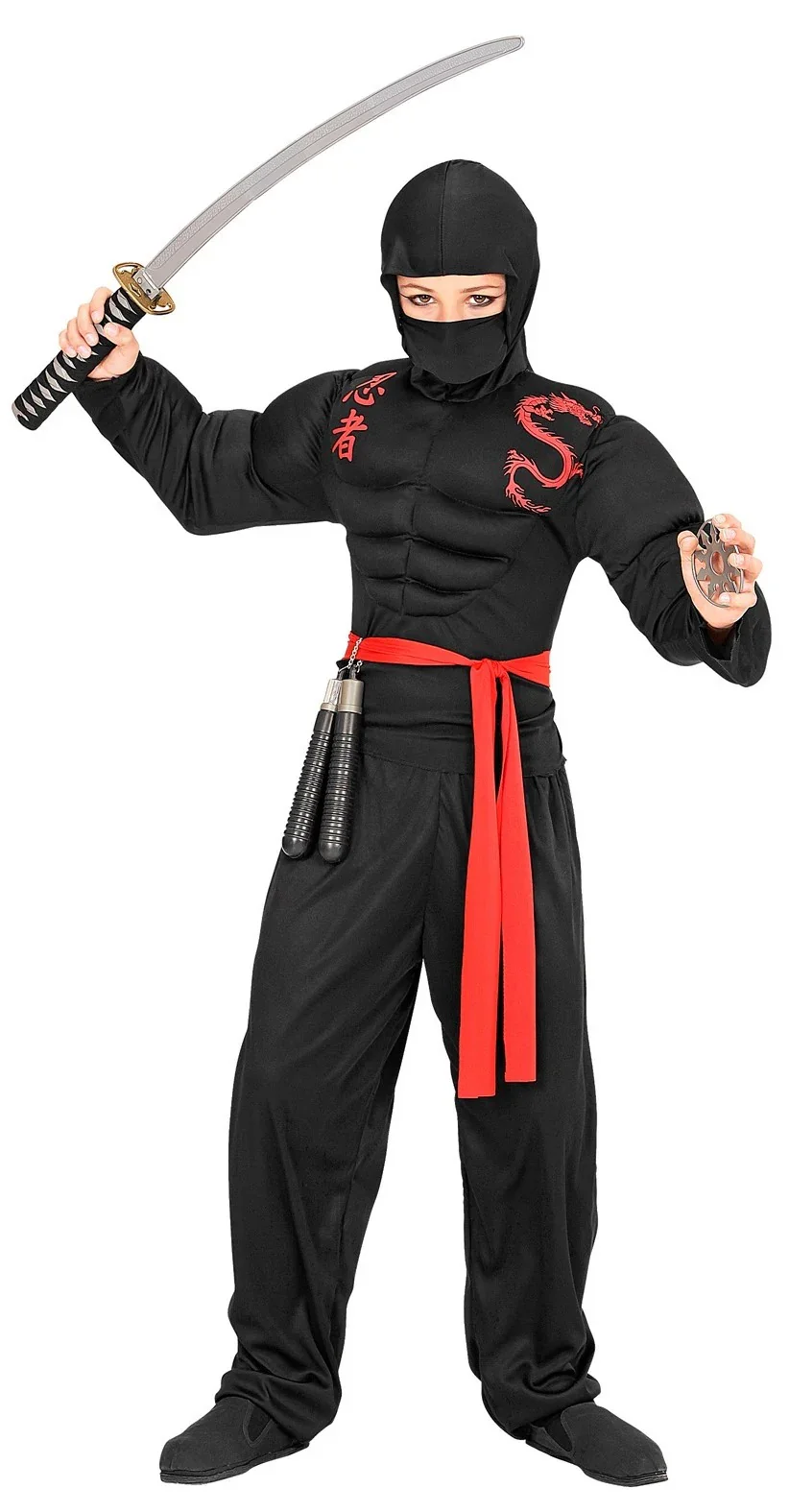 Disfraz de Ninja Musculoso Infantil - Image 2