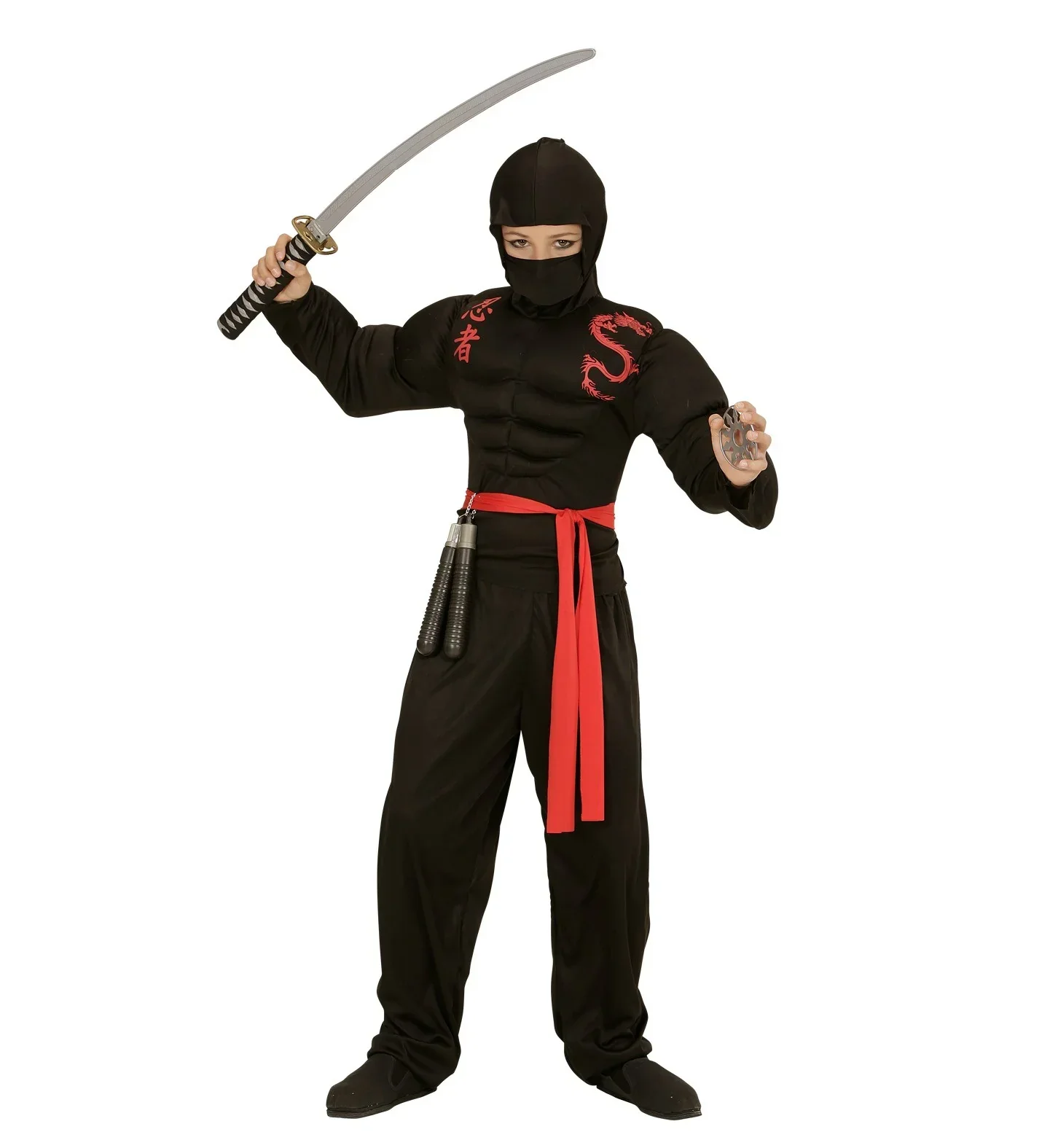 Disfraz de Ninja Musculoso Infantil - Image 4