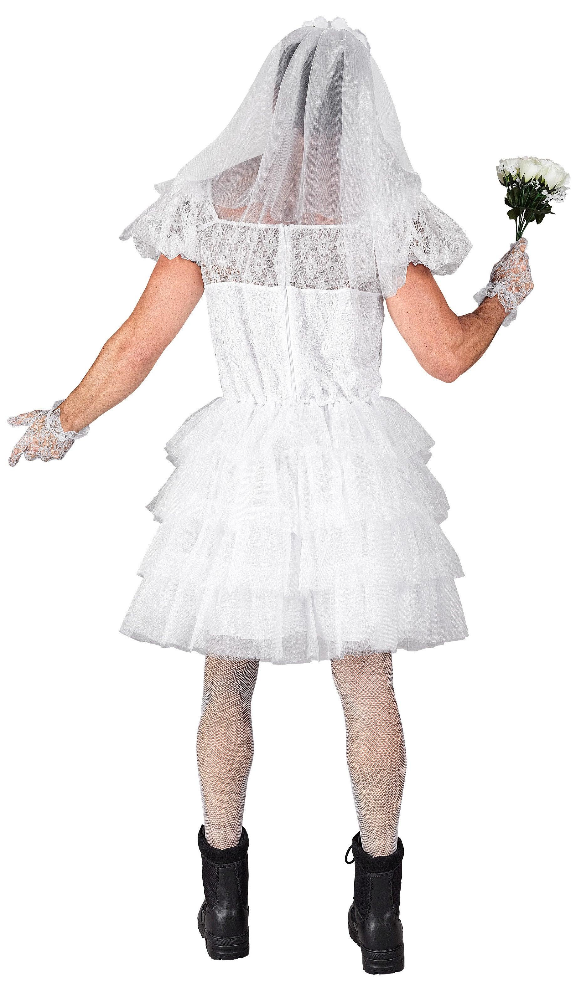 Disfraz de Novia Coqueta para Hombre - Image 2