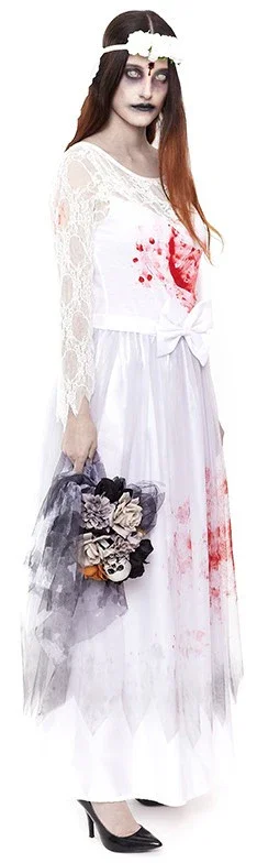 Disfraz de Novia Zombie para Mujer - Image 3