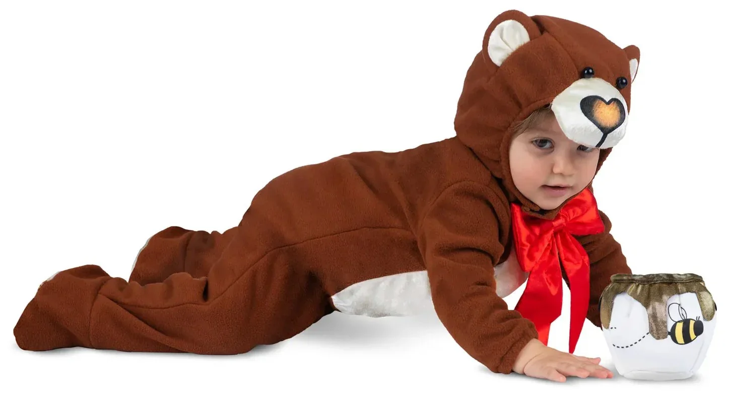 Disfraz de Oso Goloso de Peluche para Bebé - Image 3