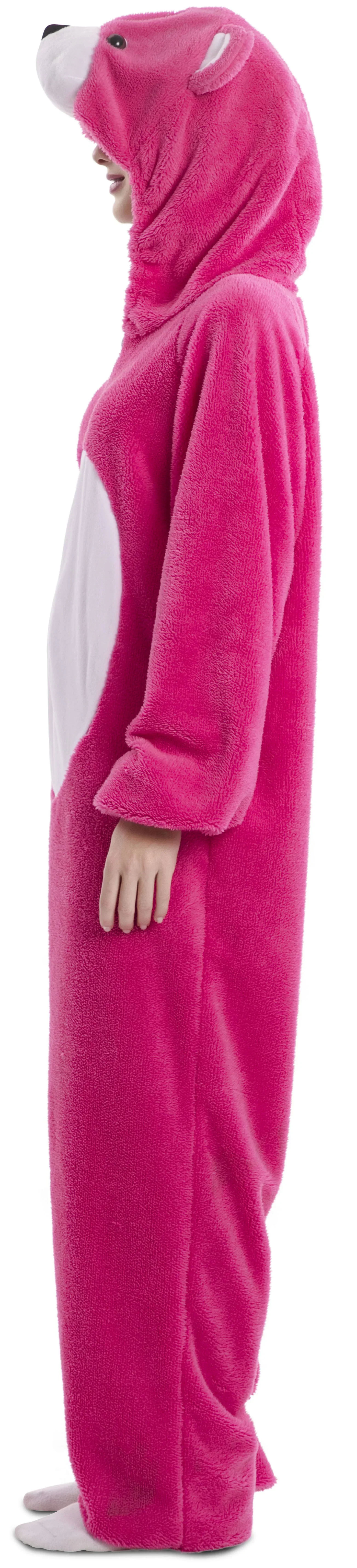 Disfraz de Oso Rosa para Adulto - Image 3