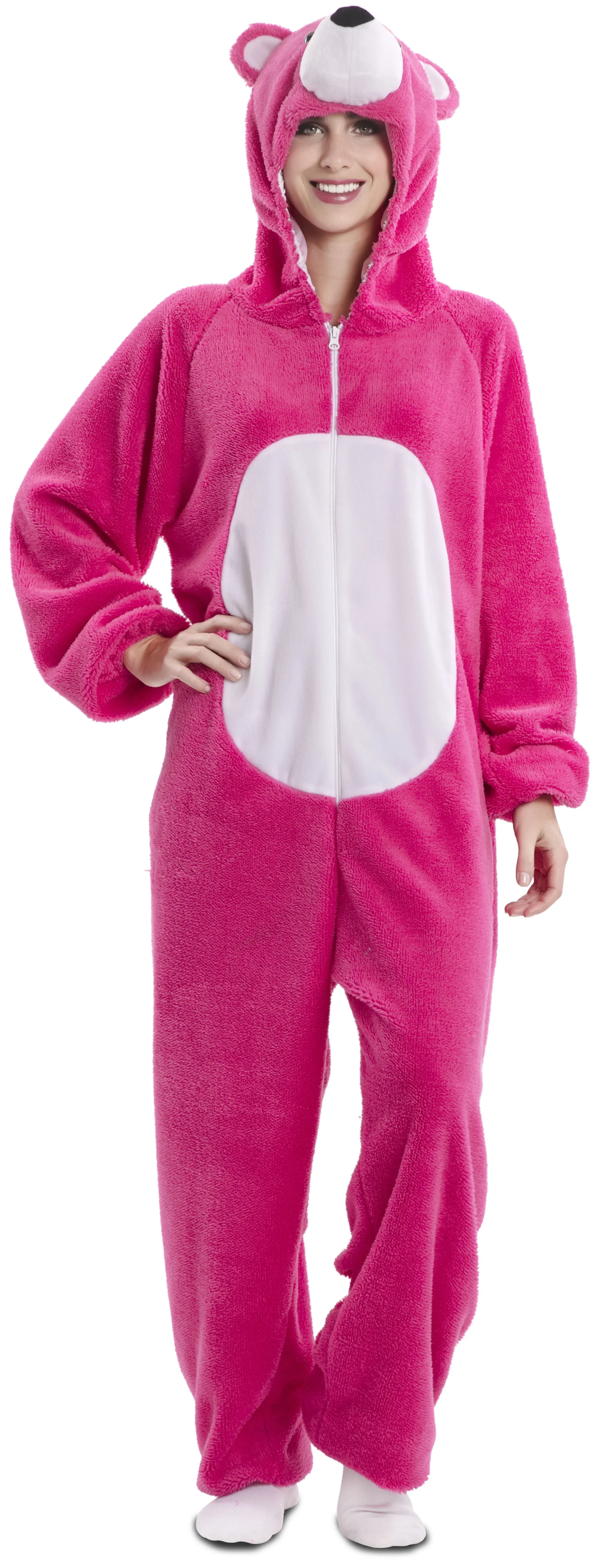 Disfraz de Oso Rosa para Adulto - Image 4
