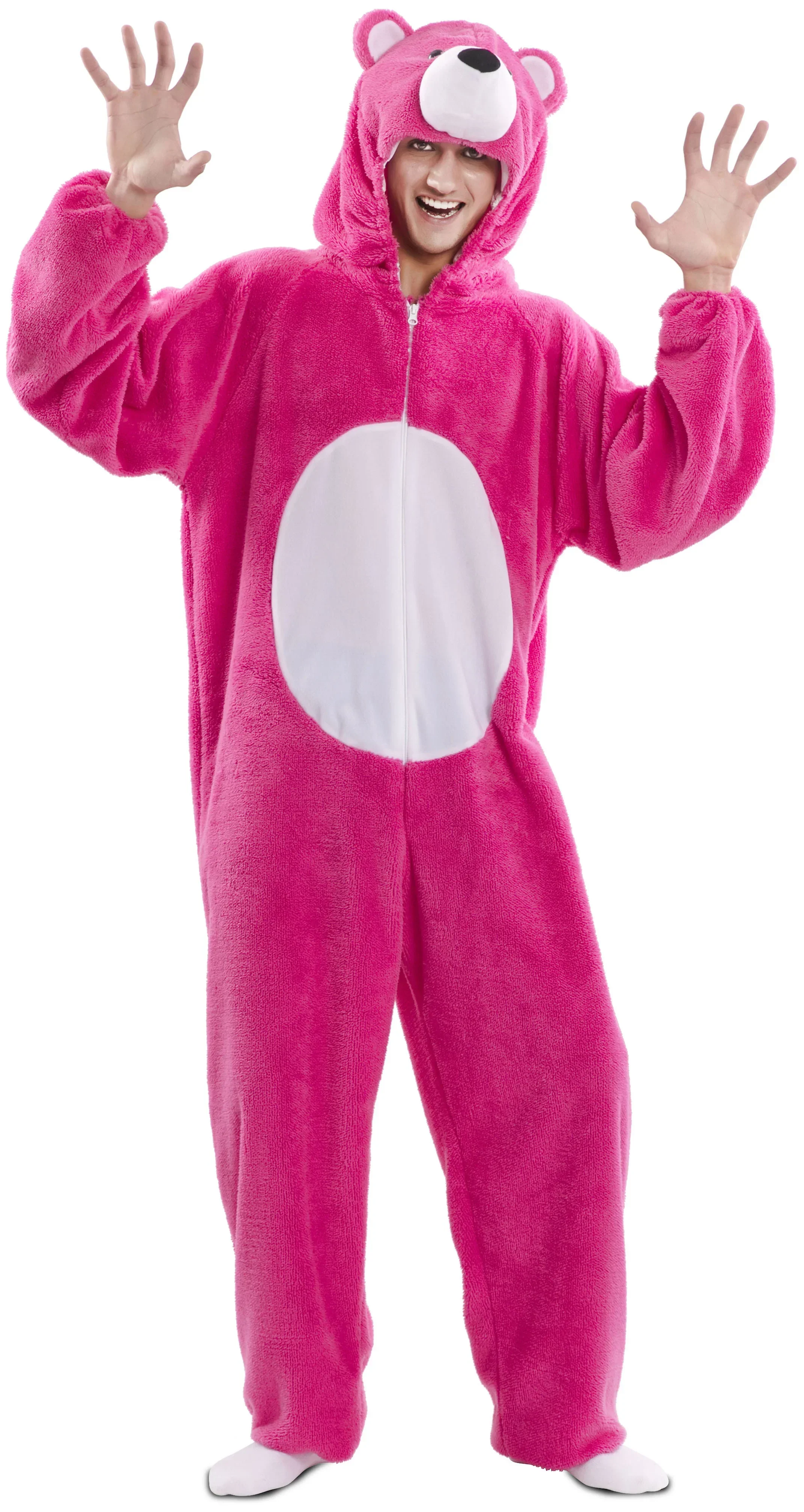 Disfraz de Oso Rosa para Adulto - Image 6