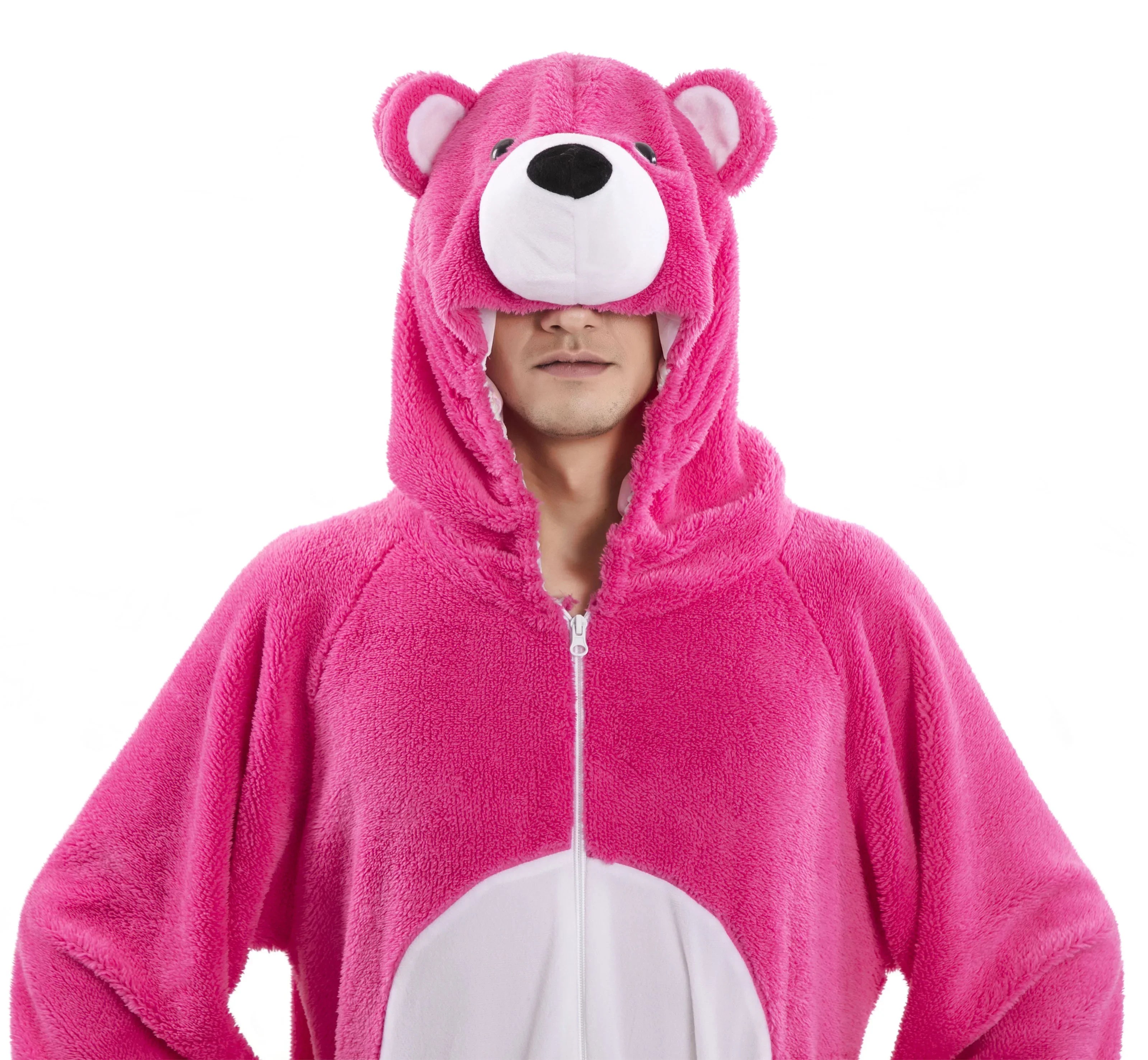 Disfraz de Oso Rosa para Adulto - Image 7