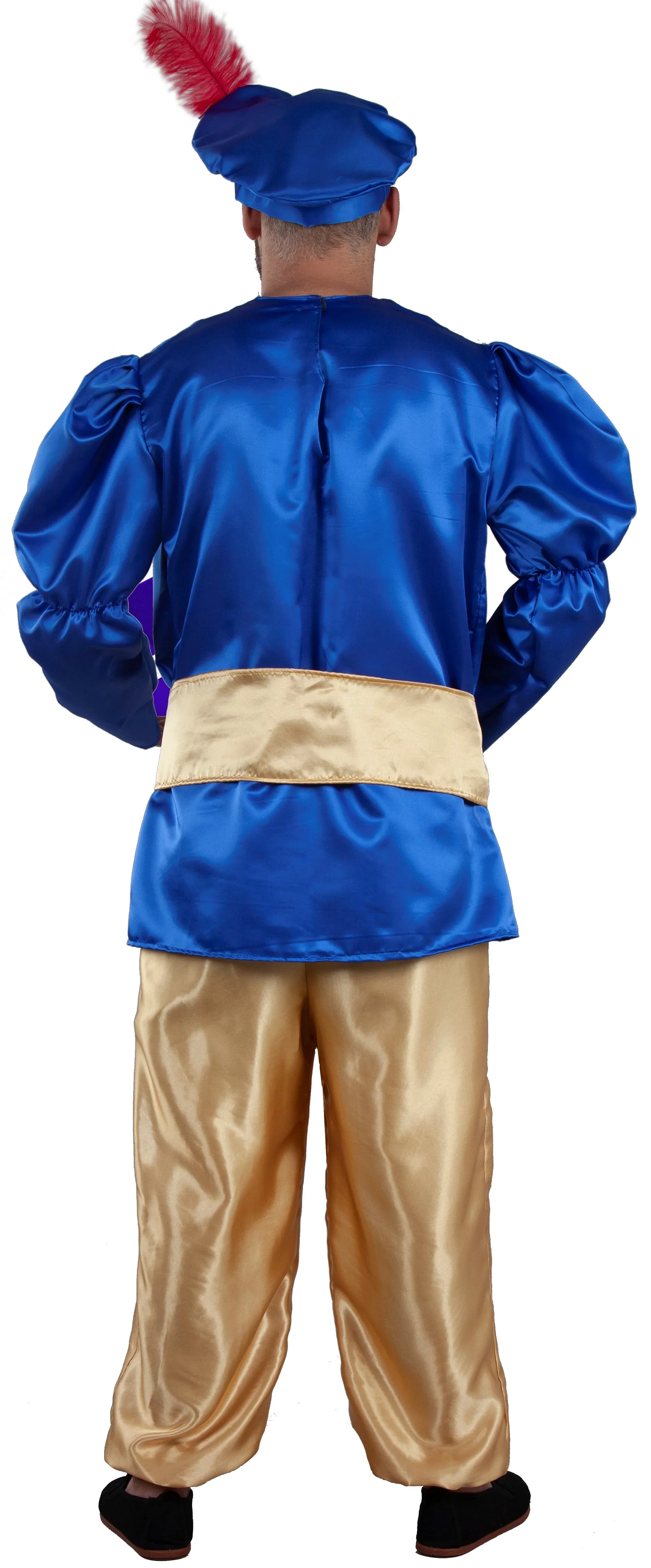 Disfraz de Paje Azul para Hombre - Image 2