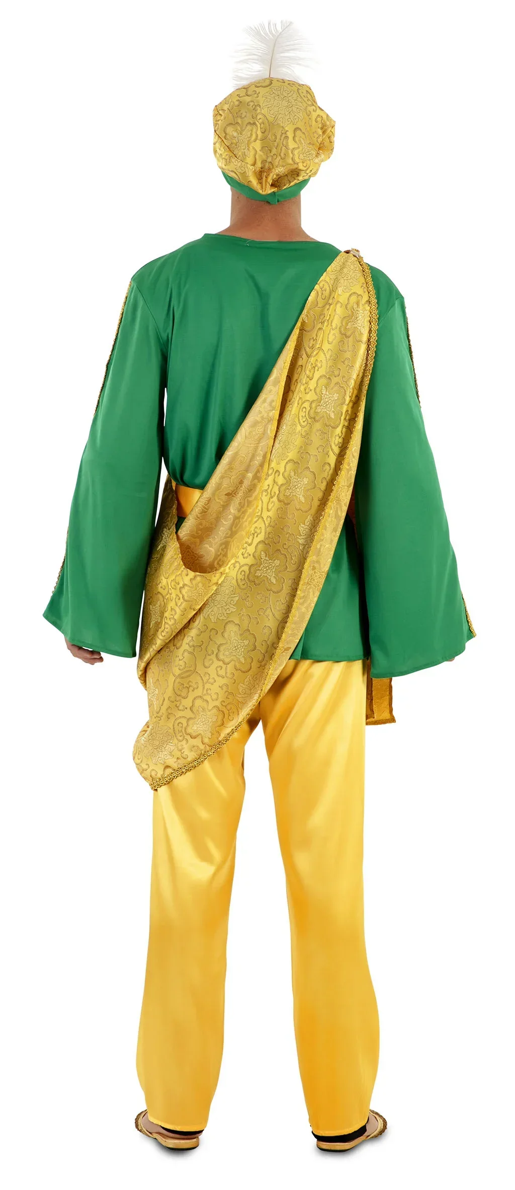 Disfraz de Paje Clásico Amarillo para Hombre - Image 2