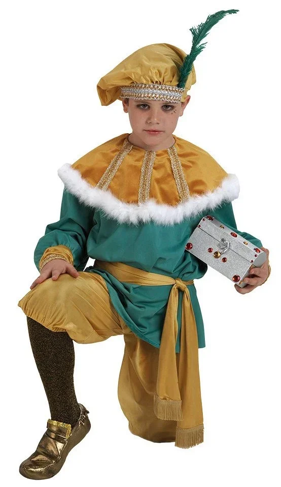 Disfraz de Paje Real Premium para Niño - Image 2