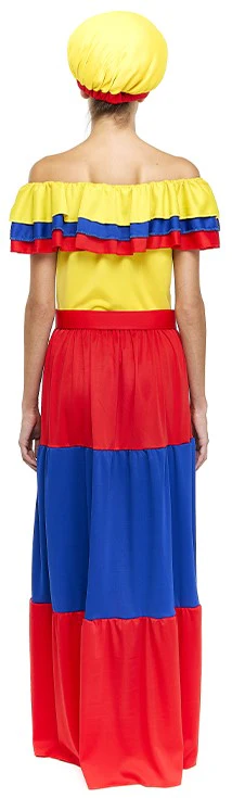 Disfraz de Palenquera Colombiana para Mujer - Image 2