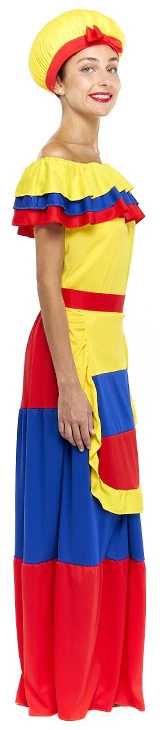 Disfraz de Palenquera Colombiana para Mujer - Image 3