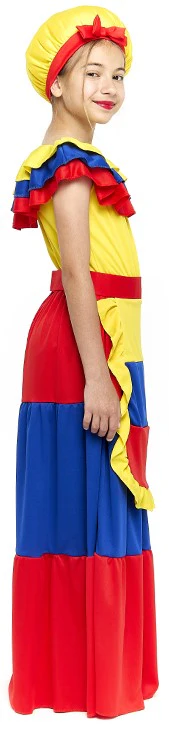Disfraz de Palenquera Colombiana para Niña - Image 3