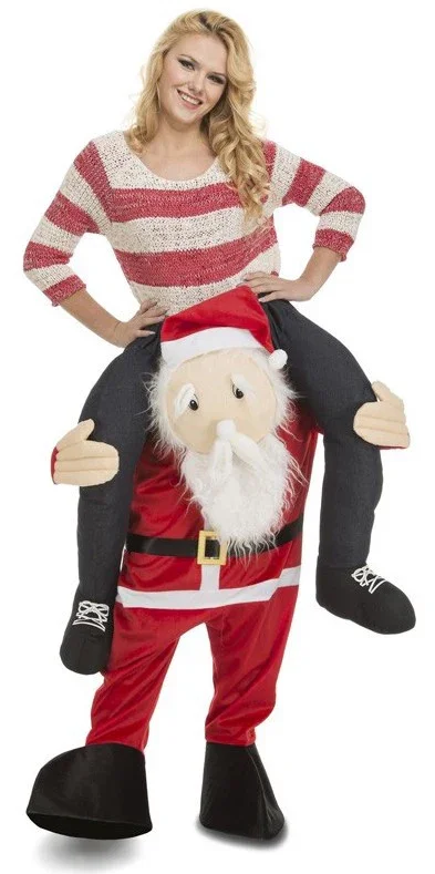 Disfraz de  Papá Noel a Hombros para Adulto - Image 2