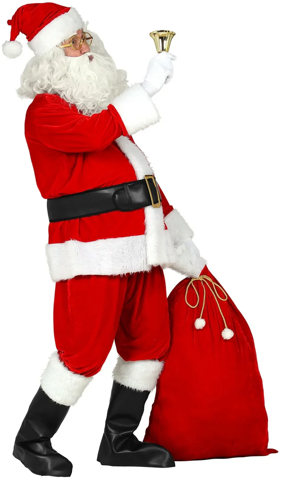 Disfraz de Papá Noel Profesional para Adulto - Image 3