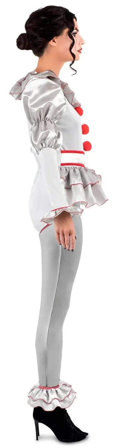 Disfraz de Payasa Diabólica Penny con Body para Mujer - Image 3